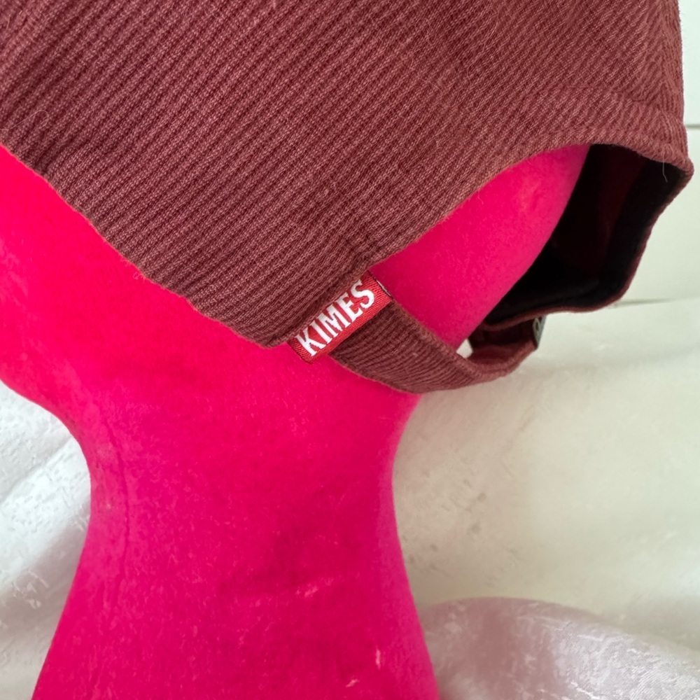 Kimes Ranch Maroon Corduroy Cap - Picture 5 of 7